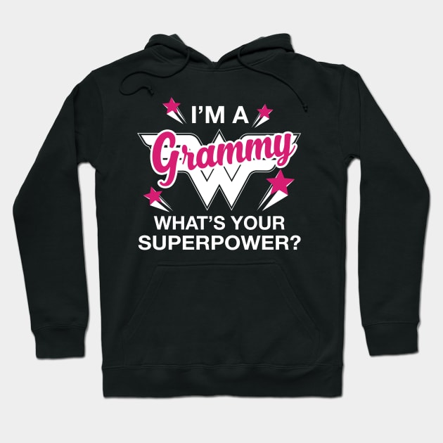 I'm A Grammy What's Your Superpower? Personalized Grandma Shirt Hoodie by bestsellingshirts